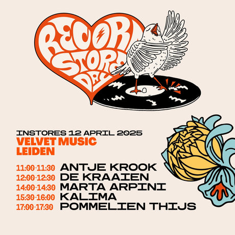 Nieuws: vier Record Store Day 2025 bij Velvet Leiden!