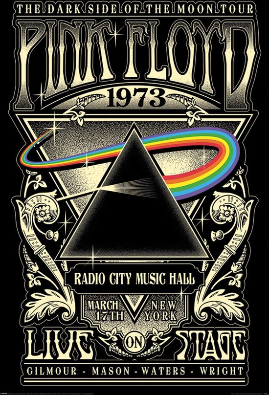 03. POSTER - PINK FLOYD 1973 (Merchandise)