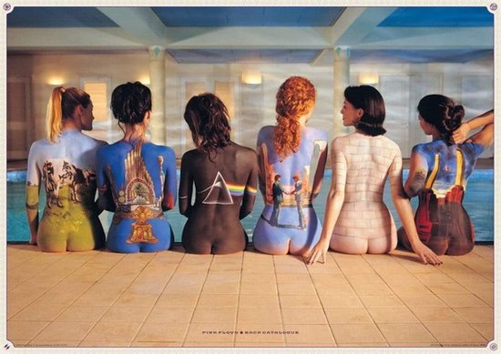 12. POSTER - PINK FLOYD BACK CATALOG  (Merchandise)