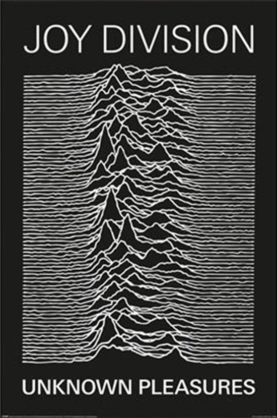 15. POSTER - Joy Division - Unknow Pleasures (Merchandise)