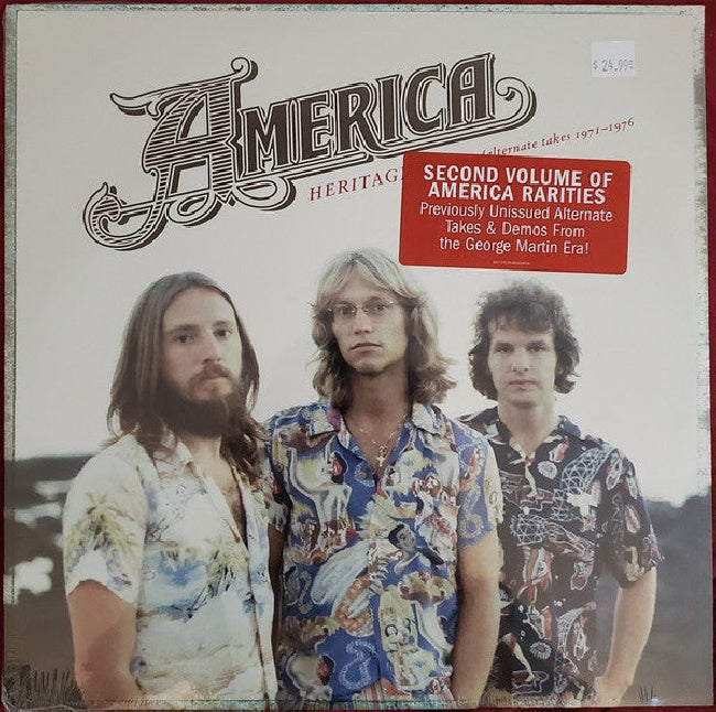 America - Heritage ii: demos/alternate takes 1971-1976 (LP) - Velvet Music