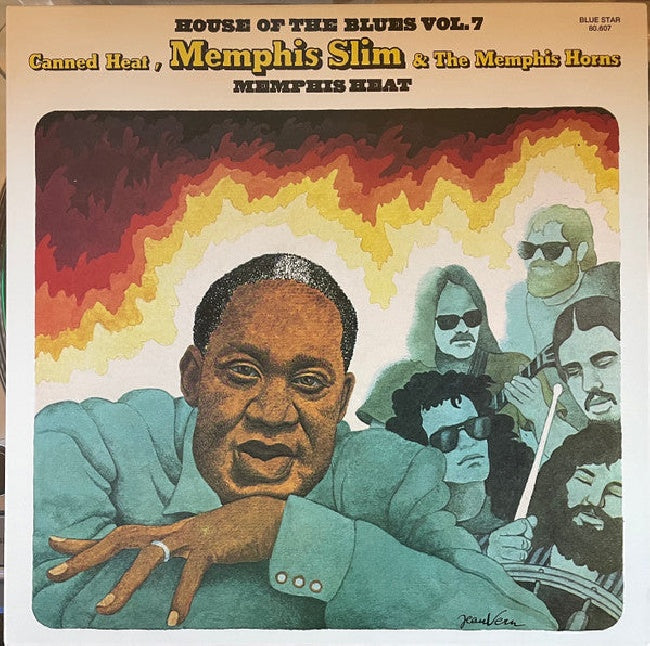 Canned Heat &amp; Memphis Slim - Memphis heat (LP)