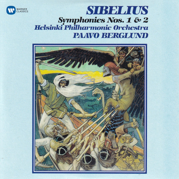 Jean Sibelius - Paavo Berglund, Helsinki Philharmonic Orchestra - Symphonies 1-7 / Finlandia / The Oceanides / Tapiola / Kullervo (second-hand CD)