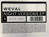 Weval - Night Versions (12-inch maxi single)