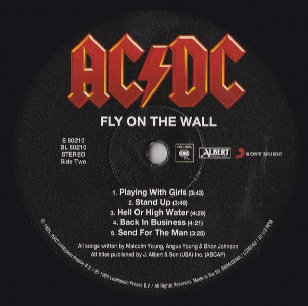 AC/DC - Fly on the wall (LP)