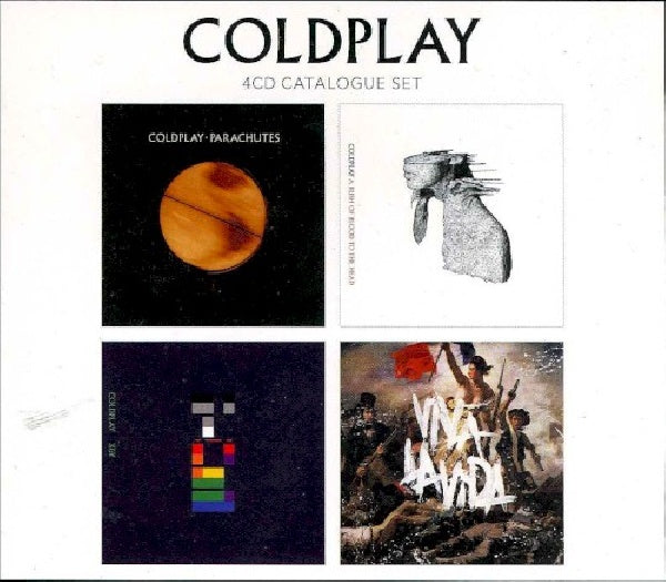 Coldplay - 4 cd catalogue set (CD)