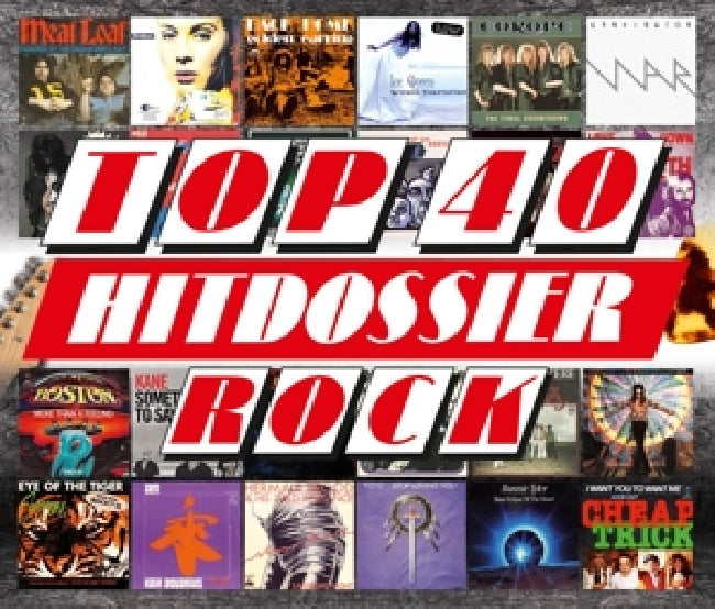 Various - Top 40 hit file - rock (CD)