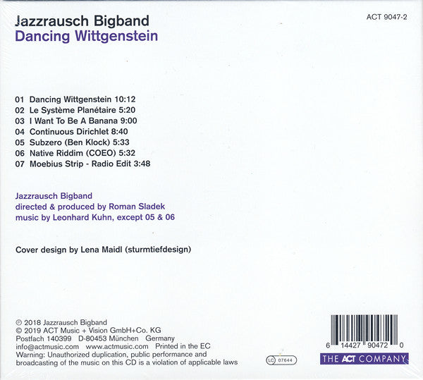 Jazzrausch Bigband - Dancing Wittgenstein (tweedehands CD)