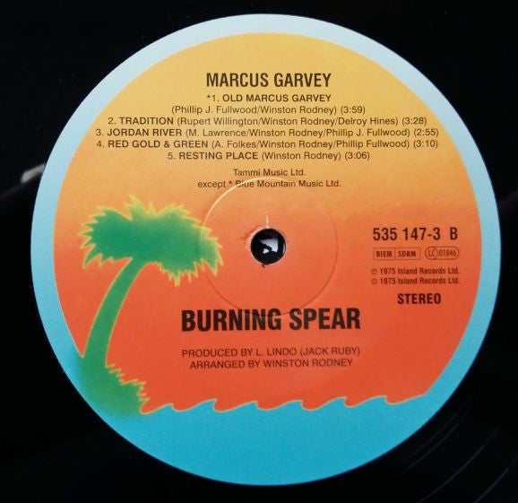 Burning Spear - Marcus Garvey (second hand LP)