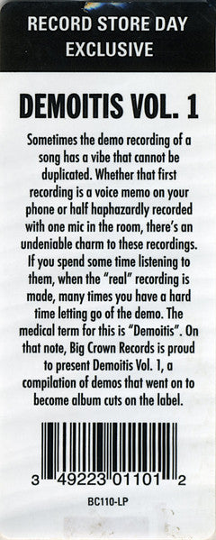 Various - Demoitis Vol.1 (LP)