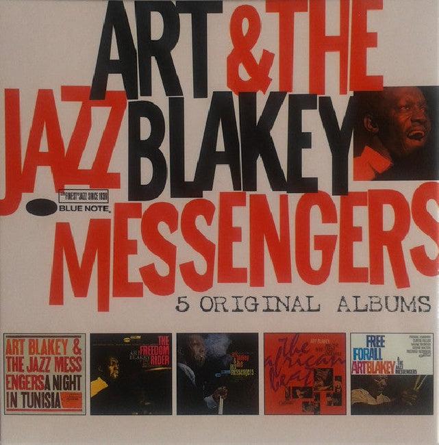 Art Blakey &amp; The Jazz Messengers - 5 original albums (CD)