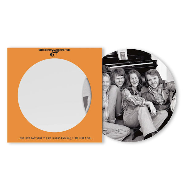 ABBA - Love isn't easy (but it sure is hard enough) / i am just a girl (7-inch single)