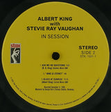 Albert King with Stevie Ray Vaughan - In session (LP)