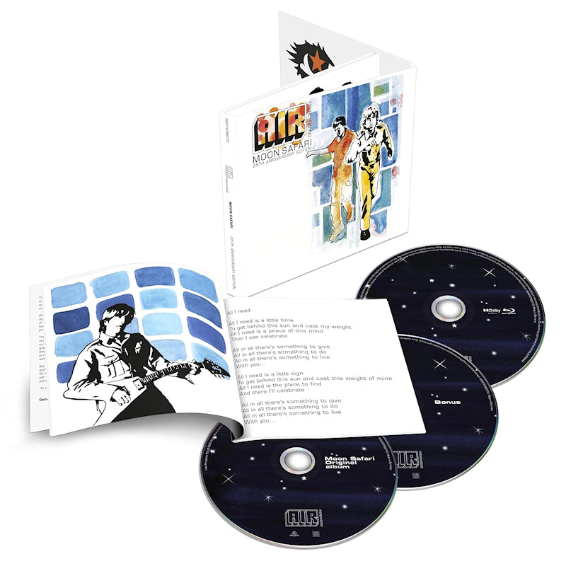 Air - Moon safari - 25th anniversary (Blu Ray disc music)