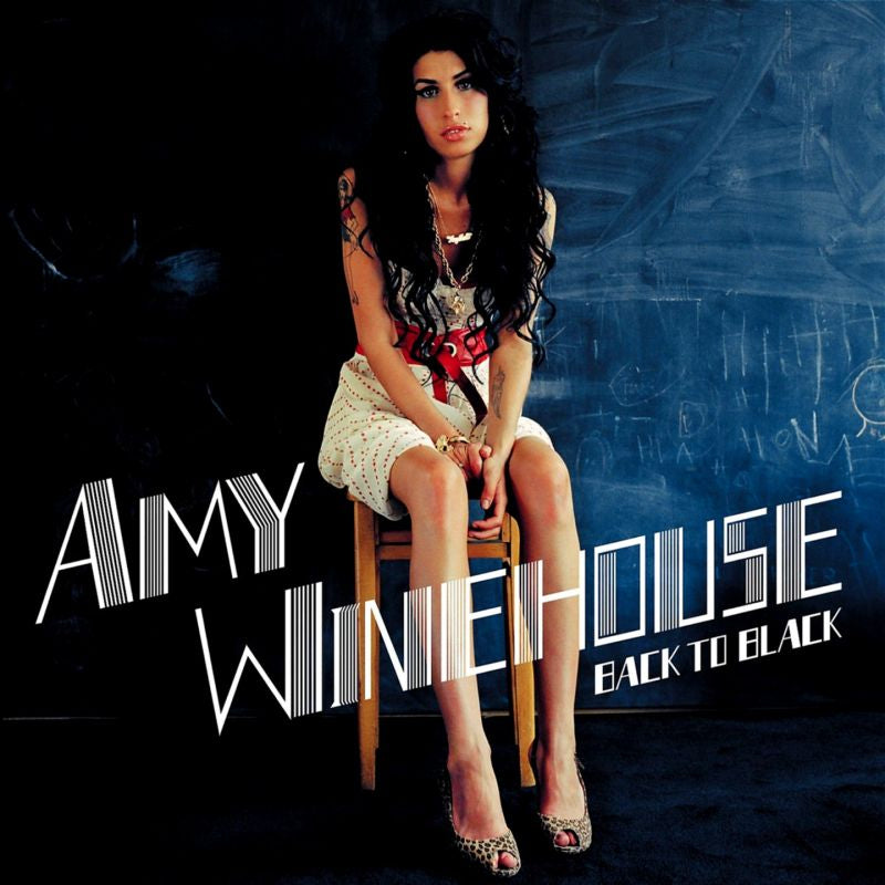 Amy Winehouse - Back To Black -blue & black cornetto vinyl- (LP)