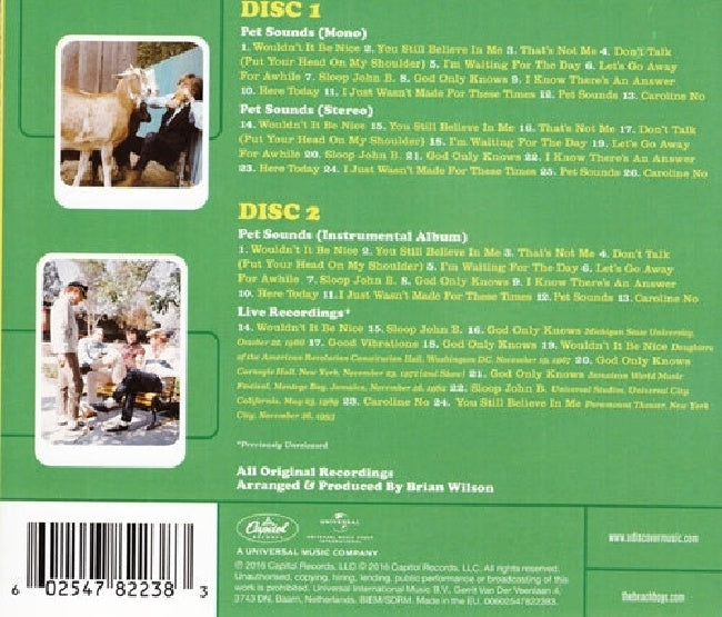 Beach Boys - Pet sounds (CD)