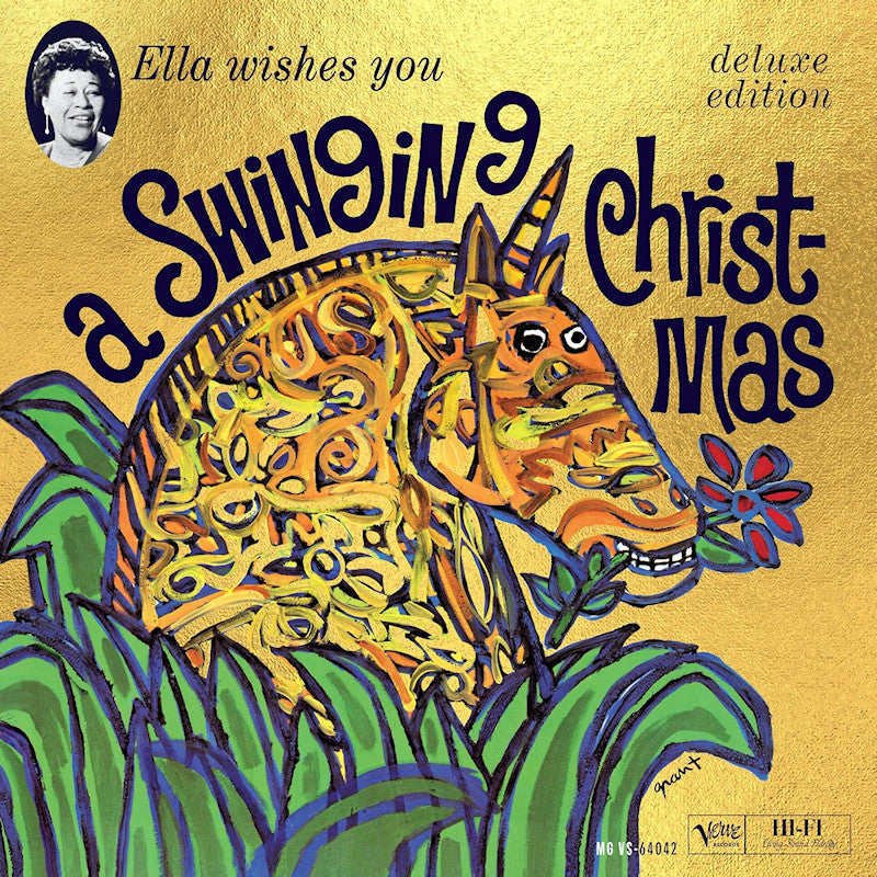 Ella Fitzgerald - Ella Wishes You A Swinging Christmas (LP)