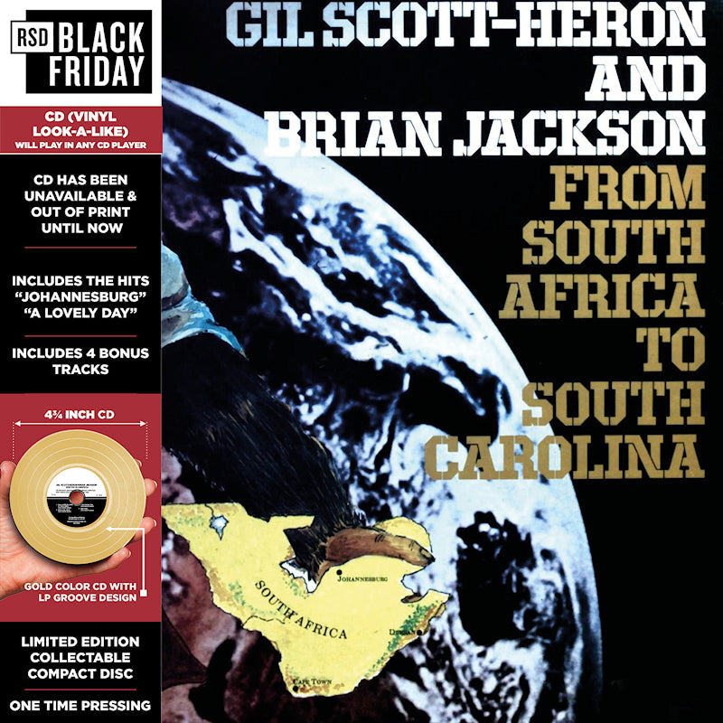 Gil Scott-Heron And Brian Jackson - From south africa to south carolina (CD)