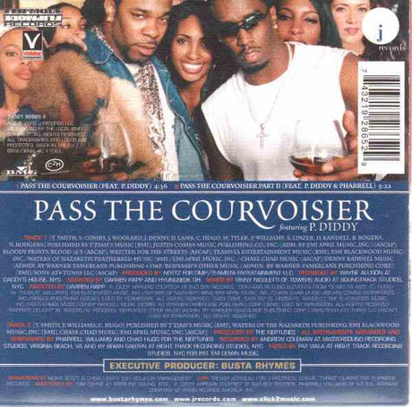 Busta Rhymes Featuring P. Diddy - Pass The Courvoisier (tweedehands CD)