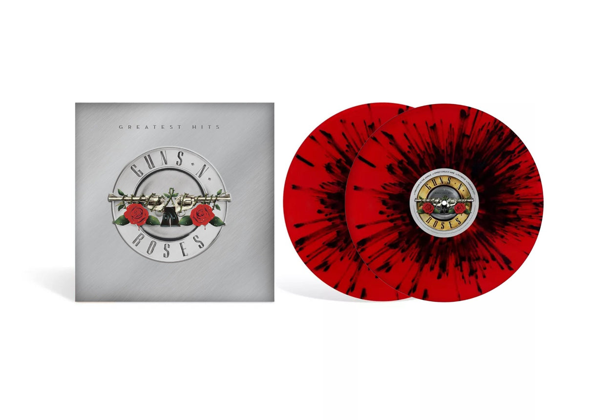 Guns n Roses - Greatest Hits | Red Black Splatter Vinyl