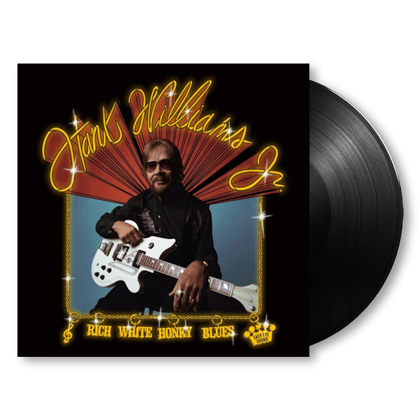 Hank Williams -jr.- - Rich white honky blues (LP)