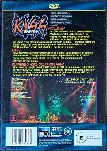 Rock And Roll Legends Kiss - A conversation With Kiss (second hand DVD)