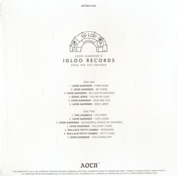 Various - Leon Gardner's Igloo Records (Soul On The Fringes) (LP)