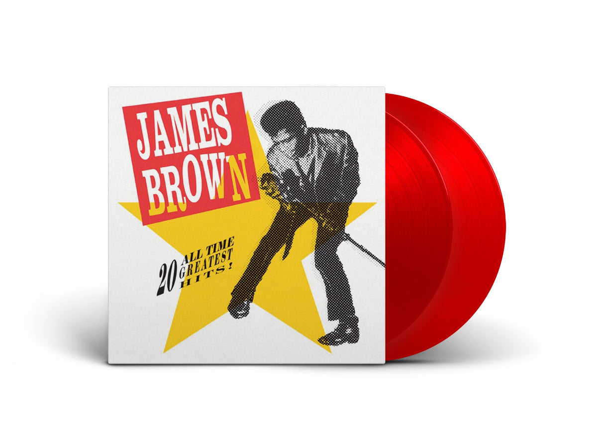 James Brown - 20 All Time Greatest Hits | Red Vinyl