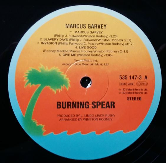 Burning Spear - Marcus Garvey (second hand LP)