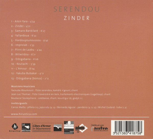 Serendou - Zinder (second hand CD)