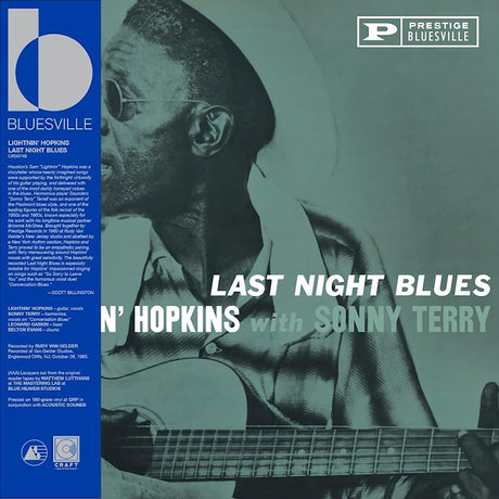 Sonny Terry Lightnin' Hopkins - Last night blues (LP)