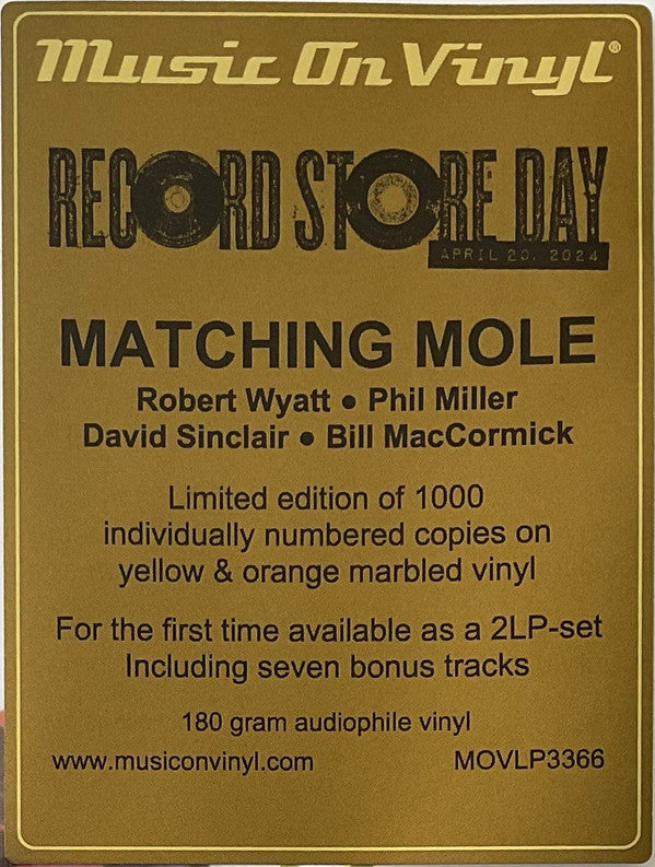 Matching Mole - Matching Mole (LP)