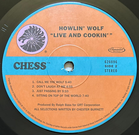 Howlin' Wolf - Live & cookin' at alice's revisited (LP) - Velvet Music