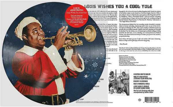 Louis Armstrong - Louis wishes you a cool yule -picture disc- (LP)