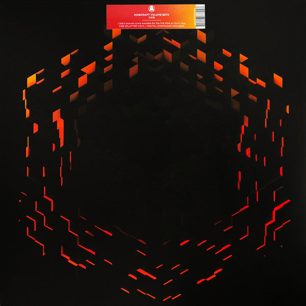 C418 - Minecraft volume beta (red/orange/yellow splatter) (LP)