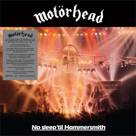 Motorhead - No sleep 'til hammersmith - 40th anniversary (CD)