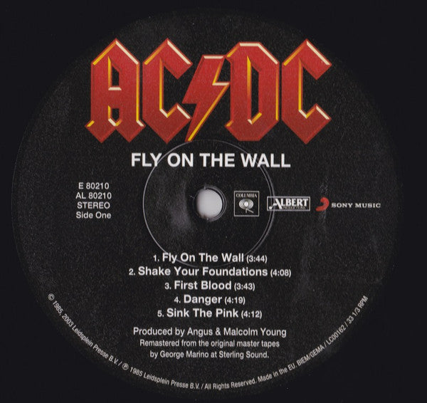 AC/DC - Fly on the wall (LP)