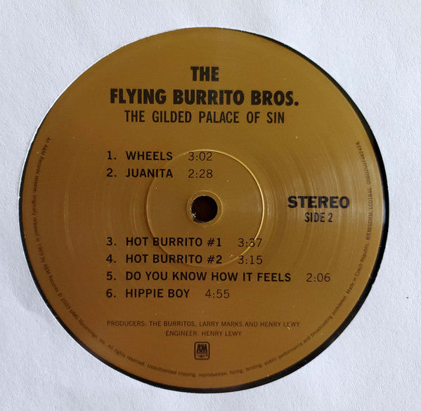 Flying Burrito Brothers - Gilded palace of sin (LP)