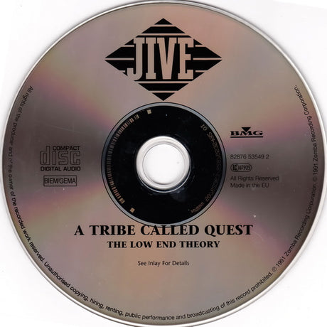 A Tribe Called Quest - The Low End Theory (CD)