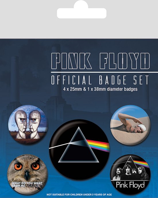 PINK FLOYD - BADGES (Merchandise)