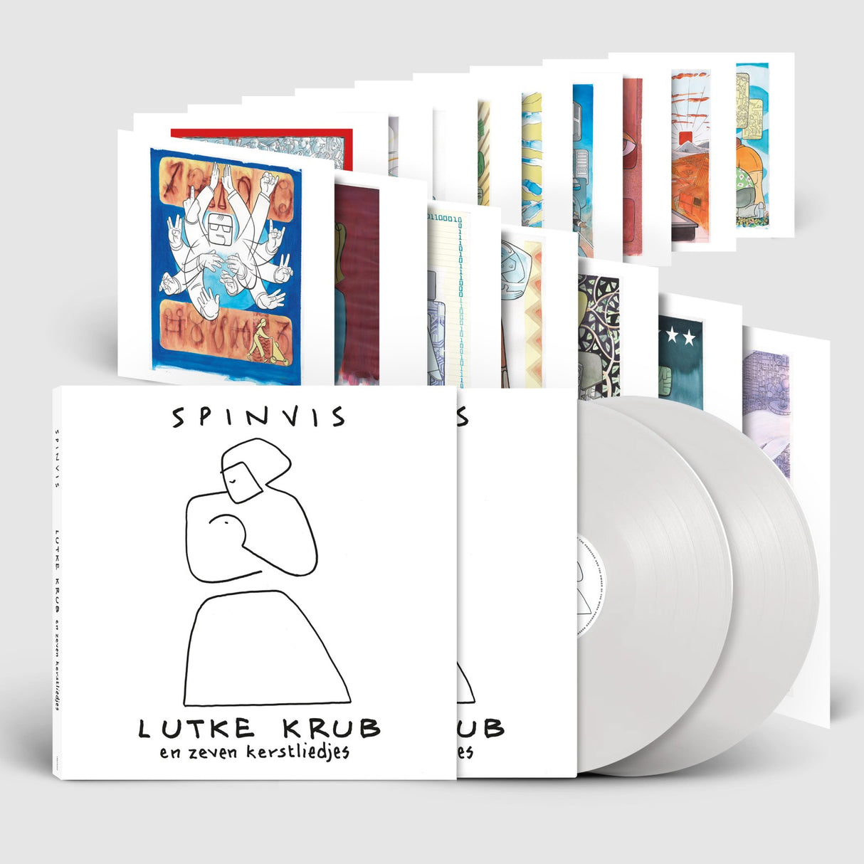 Spinvis - Lutke krub and seven Christmas songs (LP)