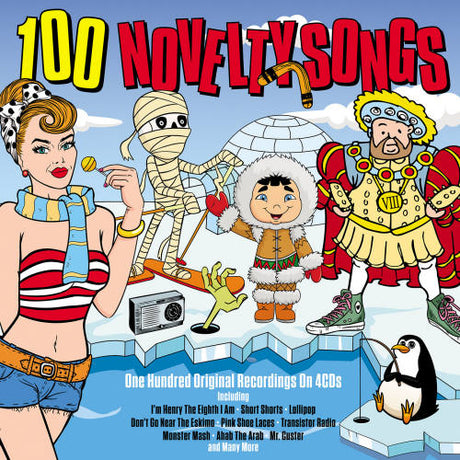 Various - 100 novelty songs (CD)