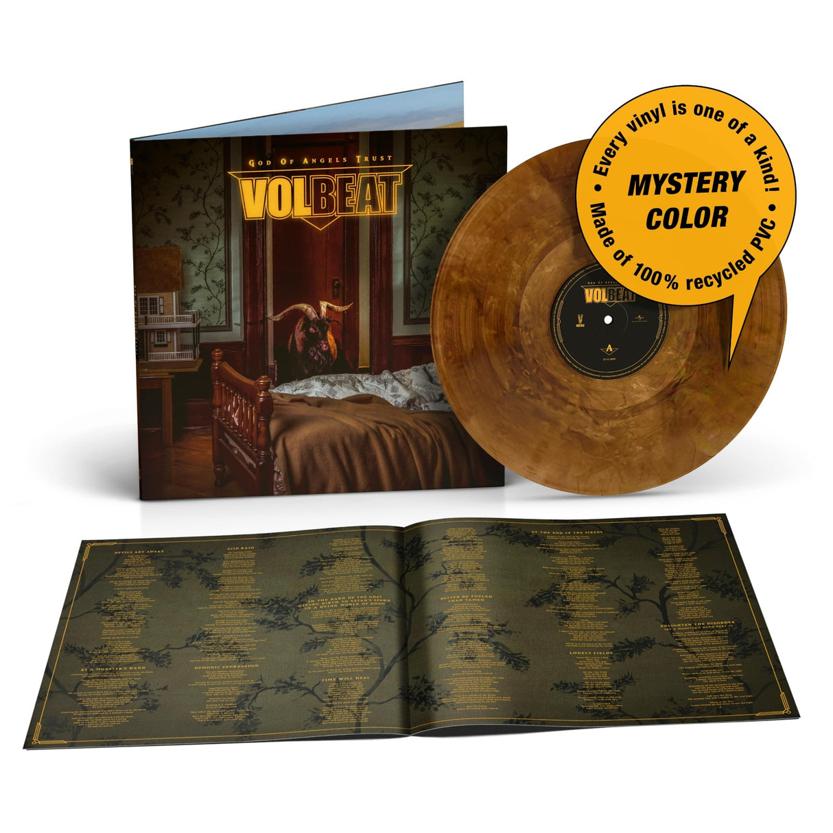 Volbeat - God Of Angels Trust | Velvet Exclusive (Mystery Color LP)