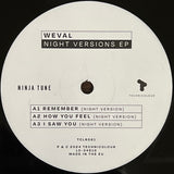 Weval - Night Versions (12-inch maxi single)