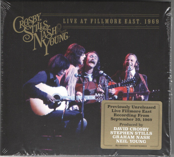 Crosby, Stills, Nash &amp; Young - Live At Fillmore East, 1969 (CD)