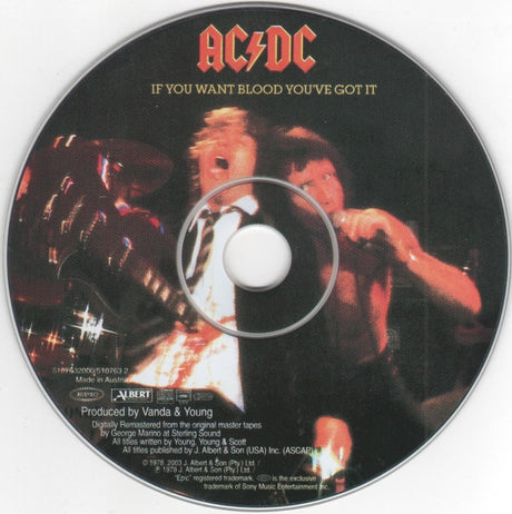 AC/DC - If you want blood you've got it (CD)