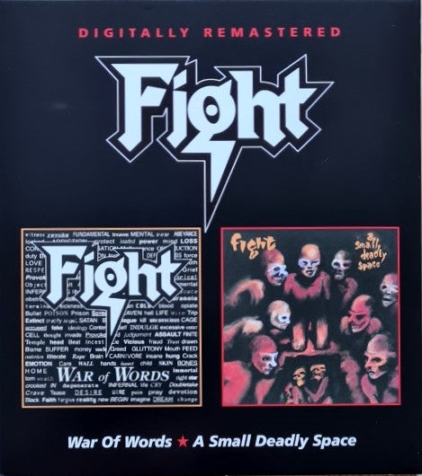 Fight - War Of Words * A Small Deadly Space (tweedehands CD)