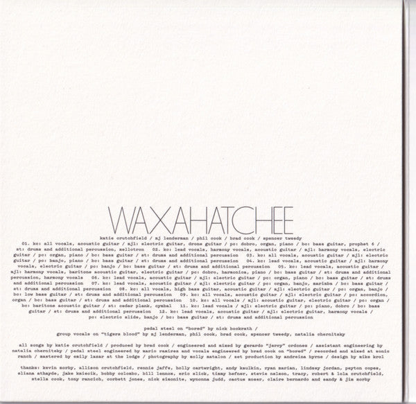 Waxahatchee - Tiger's blood (CD)