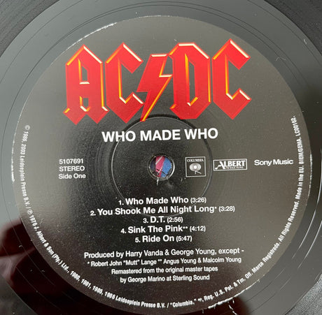 AC/DC - Who made who (LP)