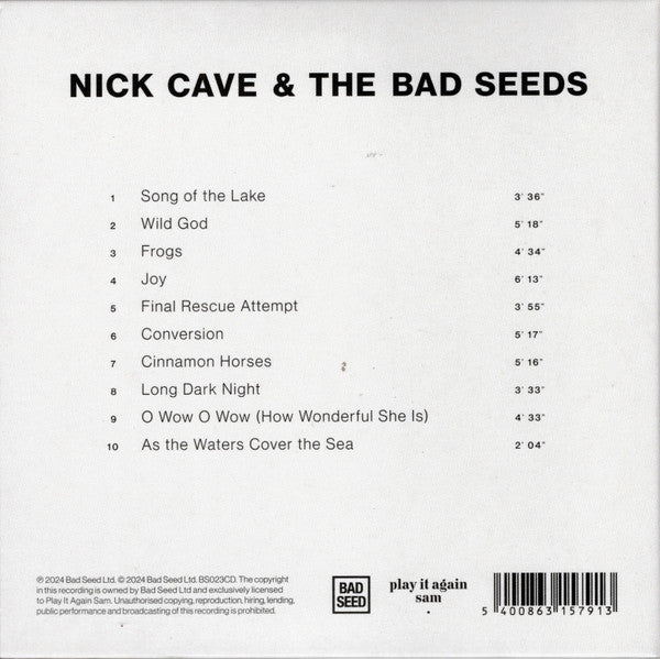 Nick Cave & The Bad Seeds - Wild God (CD)